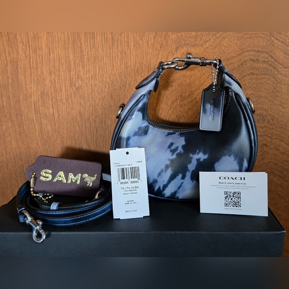 Coach Handbags - Coach Tie Dye Jonie Bag